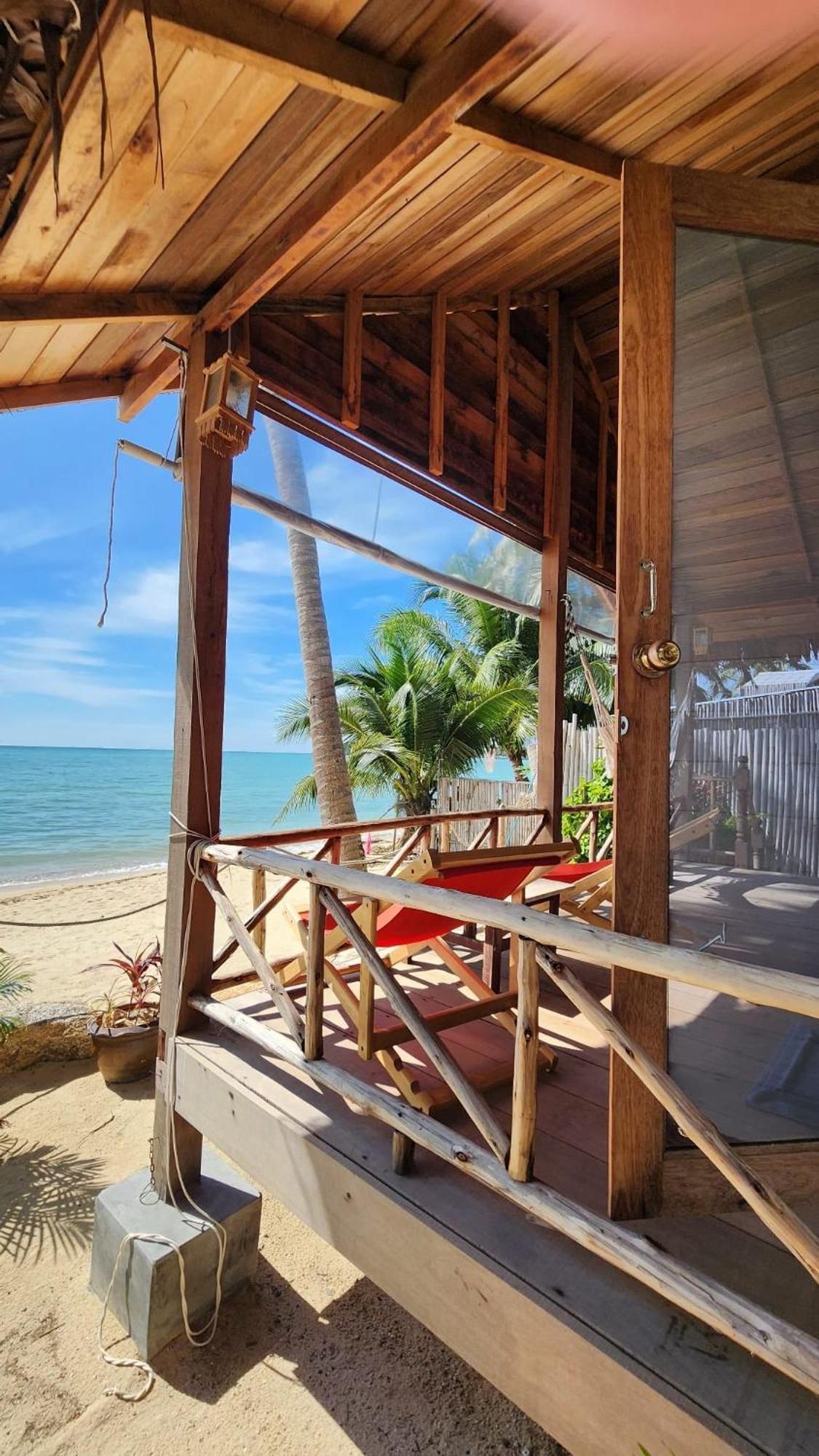 Castaway Beach Bungalows Srithanu Bagian luar foto
