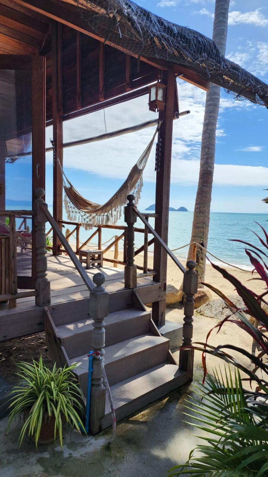 Castaway Beach Bungalows Srithanu Bagian luar foto
